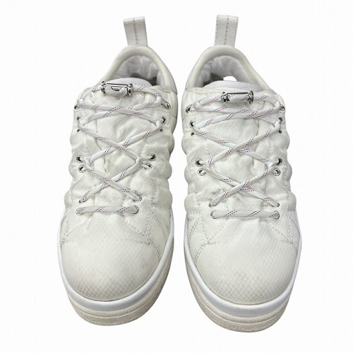 【中古】モンクレール MONCLER × adidas アディダス CAMPAS キャンパス スニーカー 白 23.5cm IG7865 ■GY41