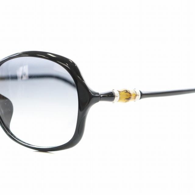 グッチ GUCCI バンブー サングラス 59□16 黒 ブラック GG3145F/S /AN9