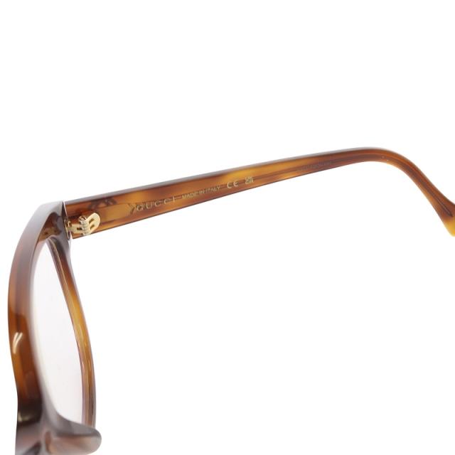 【中古】グッチ GUCCI インターロッキングG 眼鏡 メガネ フレーム 52□18-145 茶 ブラウン GG1260OA /SR23 ■SH ■OH 中古】グッチ GUCCI インターロッキングG 眼鏡 メガネ フレーム 52□18