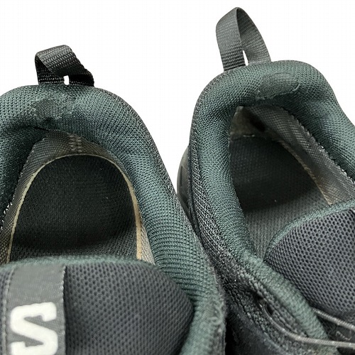 【中古】サロモン Salomon X WARD LEATHER GTX GORE-TEX ゴアテックス スニーカー 黒 ラック 27.0cm 471823