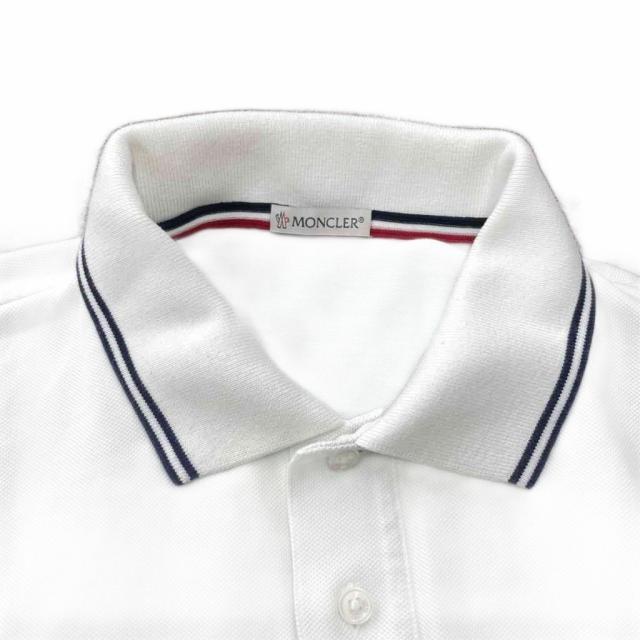 中古】MONCLER 17SS MAGLIA POLO MANICA CORTA ポロシャツ 鹿の子