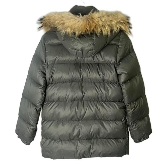中古】モンクレール MONCLER 茶タグ ダウンジャケット フード付き