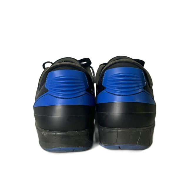 【中古】NIKE × Off-White AIR JORDAN 2 RETRO LOW SP エアジョーダン2 ローカット スニーカー 26.0cm 黒 DJ4375-004
