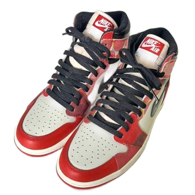 【中古】ナイキ NIKE × スパイダーマン Spider-Man Air Jordan 1 High OG SP ハイカット スニーカー 26.0cm DV1748-6
