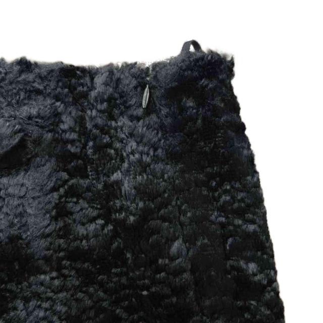 中古】アクネ Acne フェイクファー タイトスカート フラップポケット