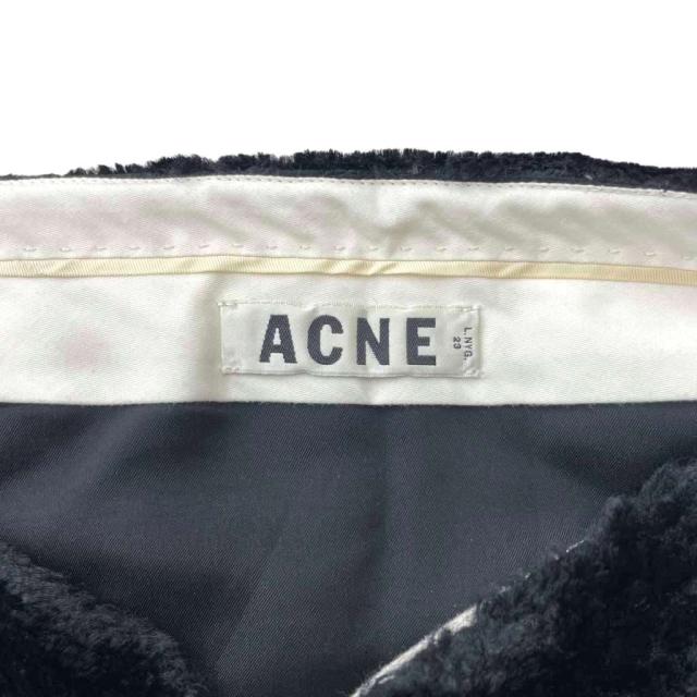 中古】アクネ Acne フェイクファー タイトスカート フラップポケット
