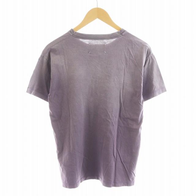【中古】Maison Margiela 1 10 24SS REVERSE LOGO T-SHIRT Tシャツ カットソー 半袖 ロゴ XS 紫 S51GC0526 S20079_1