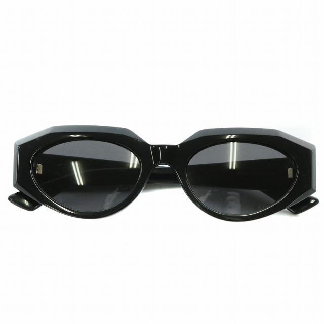 【中古】ボッテガヴェネタ BOTTEGA VENETA 眼鏡 サングラス セルフレーム カラーレンズ 52□21-145 ブラック BV1031S