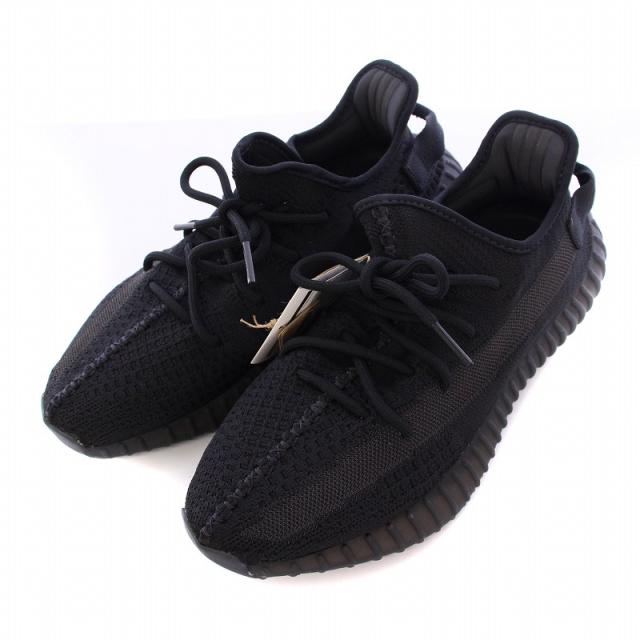 【中古】未使用品 アディダス adidas YEEZY BOOST 350V2 ONYX イージーブースト スニーカー US9.5 27.5cm 黒 HQ4540