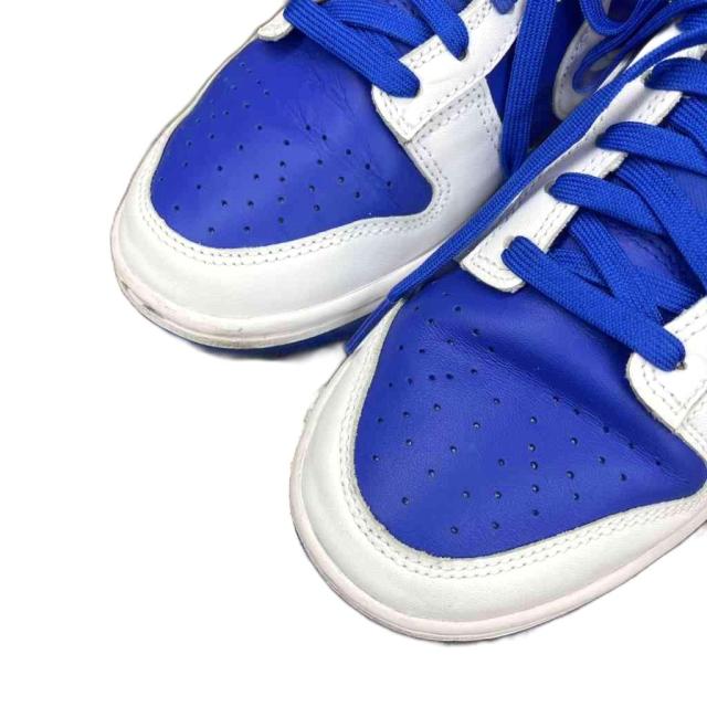 【中古】ナイキ NIKE Dunk Low Retro Racer Blue and White ダンク ロー スニーカー 27.0cm 青 白 DD1391-401
