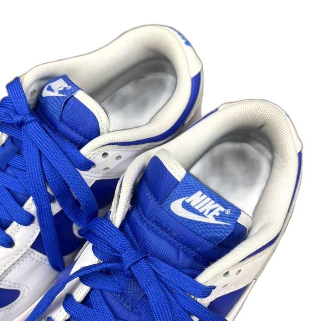 【中古】ナイキ NIKE Dunk Low Retro Racer Blue and White ダンク ロー スニーカー 27.0cm 青 白 DD1391-401