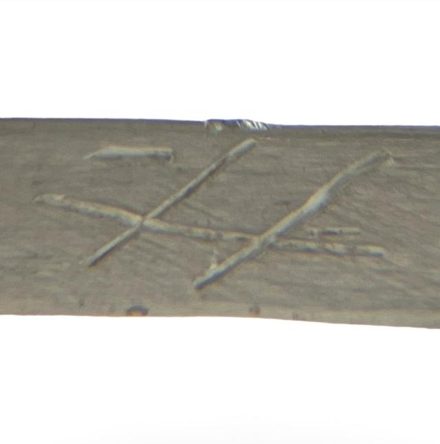 【中古】ターコイズシルバーバングル スタンプワーク sterling刻印 USA刻印 アクセサリー ブレスレッド シルバー_8