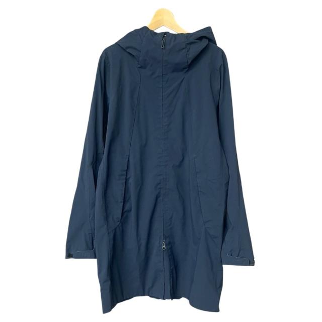 【中古】デサント DESCENTE STREAMLINE SHELL ALL ナイロンコート マウンテンパーカー O 紺 ネイビー DIA3755