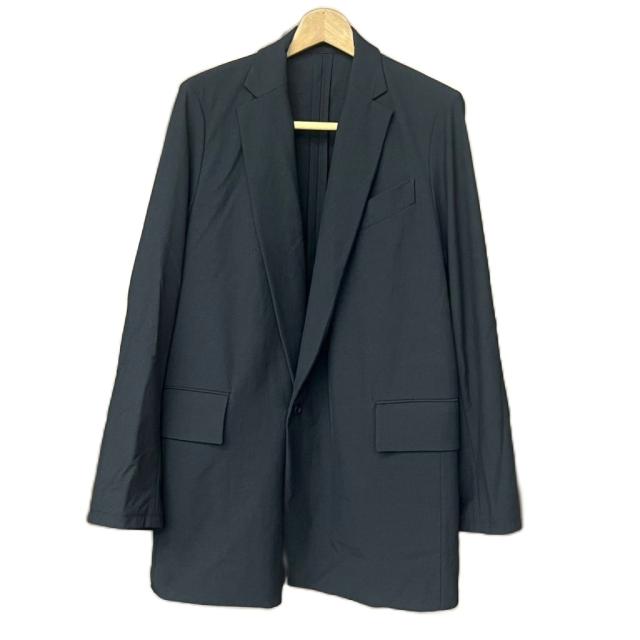 【中古】テアトラ TEATORA Device JKT PLUS GC テーラードジャケット シングル 無地 4 ブラック TT-201PLUS-GC