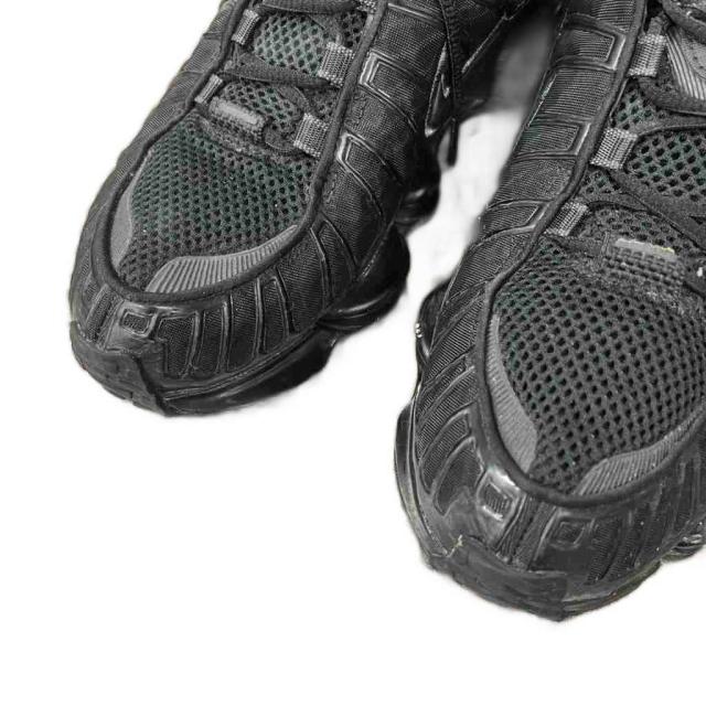 【中古】ナイキ NIKE Shox TL ローカットスニーカー ロゴ 26.5cm 黒 ブラック AV3595-002 メンズ