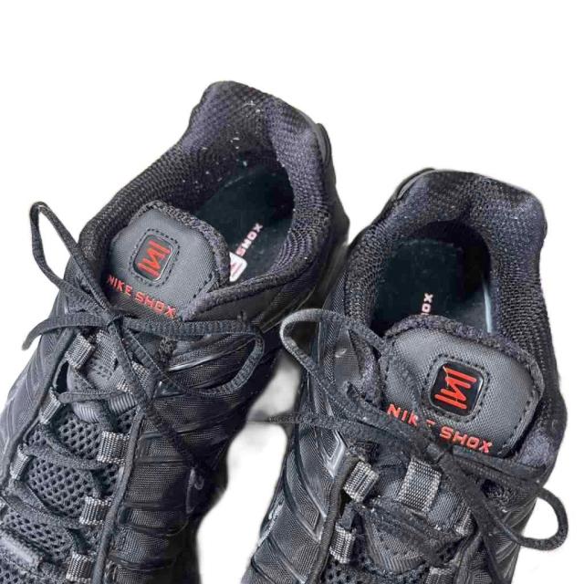 【中古】ナイキ NIKE Shox TL ローカットスニーカー ロゴ 26.5cm 黒 ブラック AV3595-002 メンズ