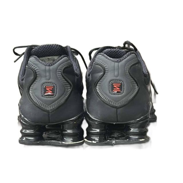 【中古】ナイキ NIKE Shox TL ローカットスニーカー ロゴ 26.5cm 黒 ブラック AV3595-002 メンズ