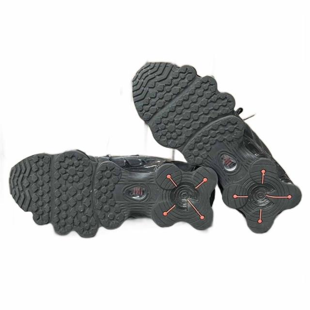 【中古】ナイキ NIKE Shox TL ローカットスニーカー ロゴ 26.5cm 黒 ブラック AV3595-002 メンズ