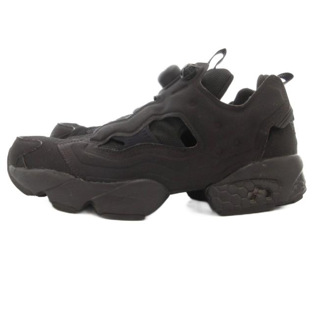 【中古】リーボック Reebok インスタポンプフューリー スニーカー シューズ ローカット 26cm 黒 ブラック GW7052