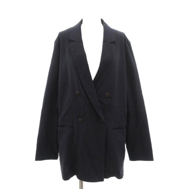 中古】コムサ COMME CA テーラードジャケット ダブルブレスト  