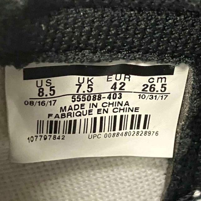 【中古】ナイキ NIKE Air Jordan 1 Retro High OG Game  エアジョーダン1 スニーカー 26.5cm ブルー 555088-403