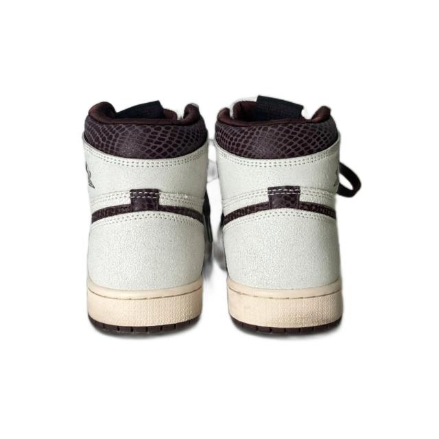 【中古】ナイキ NIKE × A Ma Maniere Air Jordan 1 Retro High OG エアジョーダン1 スニーカー 26.5cm 白 DO7097-100