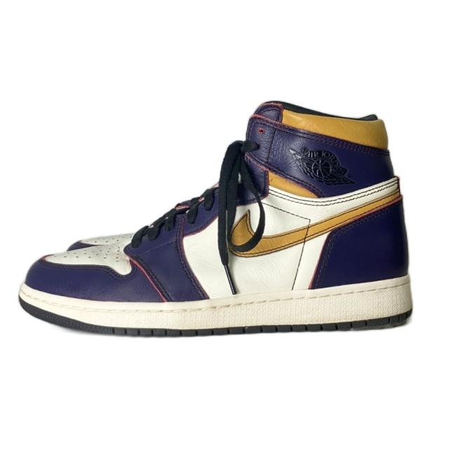 【中古】ナイキ NIKE SB Air Jordan 1 Retro High La To Chicago エアジョーダン1 スニーカー 26.5cm CD6578-507