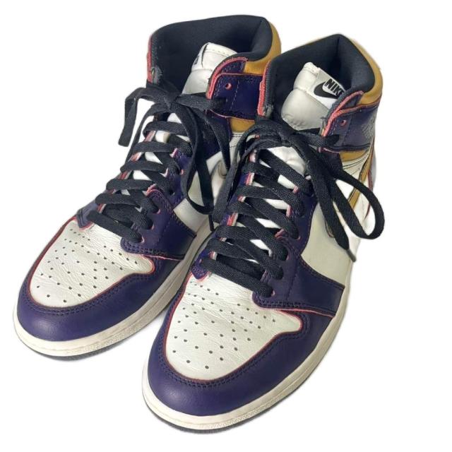 【中古】ナイキ NIKE SB Air Jordan 1 Retro High La To Chicago エアジョーダン1 スニーカー 26.5cm CD6578-507