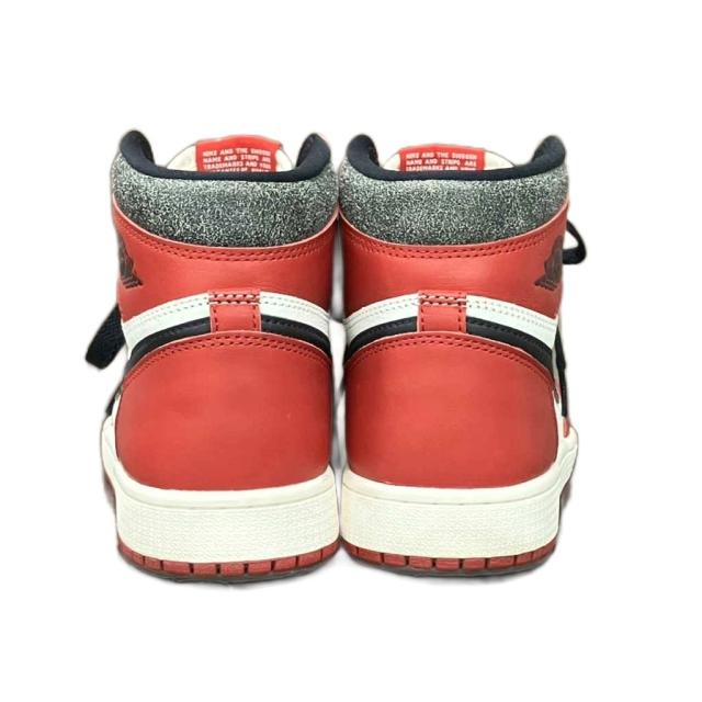【中古】ナイキ NIKE Air Jordan 1 High OG エアジョーダン1 ハイカットスニーカー 26.5cm 赤 レッド DZ5485-612