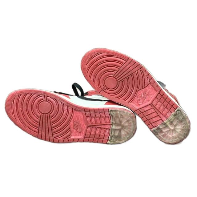 【中古】ナイキ NIKE Air Jordan 1 High OG エアジョーダン1 ハイカットスニーカー 26.5cm 赤 レッド DZ5485-612