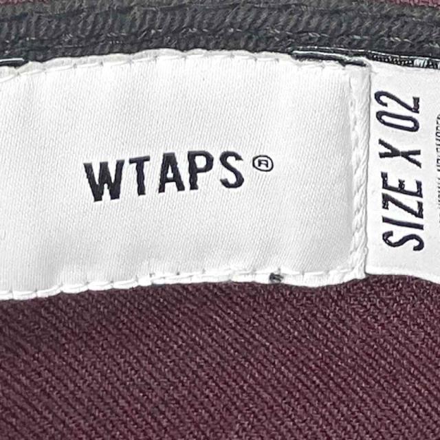 【中古】ニューエラ NEW ERA × WTAPS 59FIFTY LOW PROFILE CAP POLY TWILL キャップ 帽子 7 3/8 58.7cm ボルドー