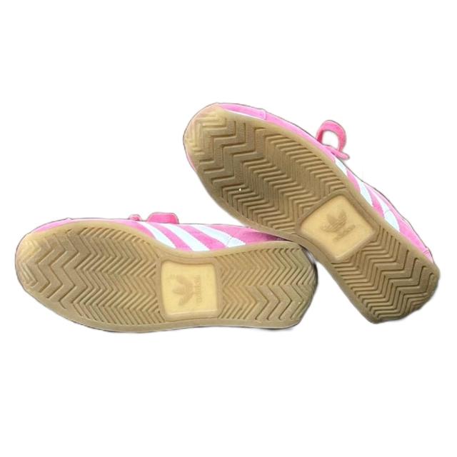 【中古】アディダス adidas カントリージャパン スニーカー ローカット シューズ 靴 22.5cm ピンク IG4521 レディース