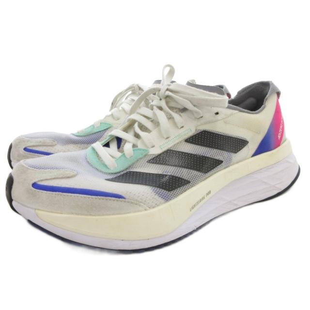 【中古】アディダス adidas アディゼロ ボストン 11 Adizero Boston 11 ランニングシューズ スニーカー 26.5cm