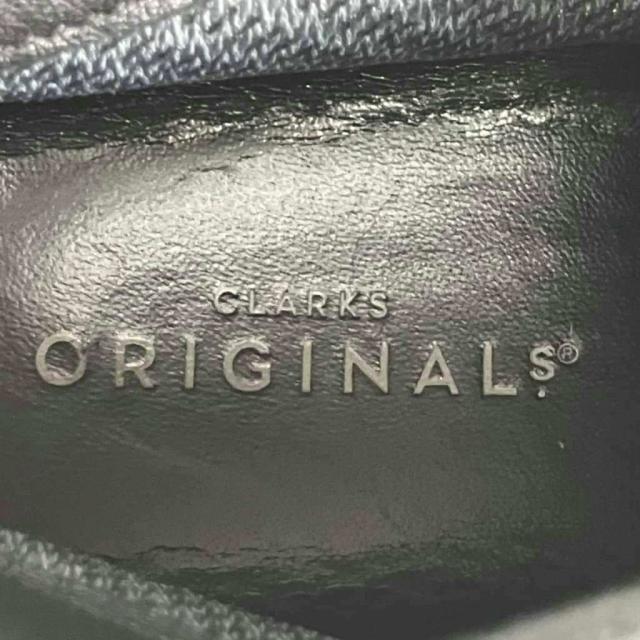 【中古】クラークス clarks スエード シューズ ショートブーツ 26.5cm 黒 ブラック 261284997080 メンズ