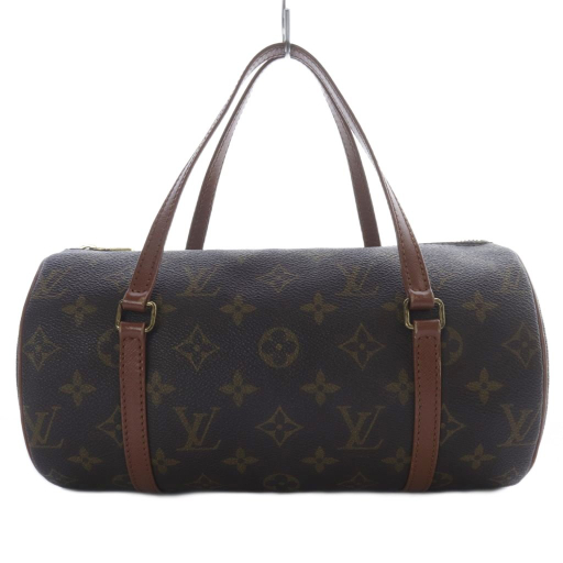 【中古】ルイヴィトン LOUIS VUITTON モノグラム パピヨン26 ハンドバッグ ブラウン M51366 /YO27 ■OH レディース
