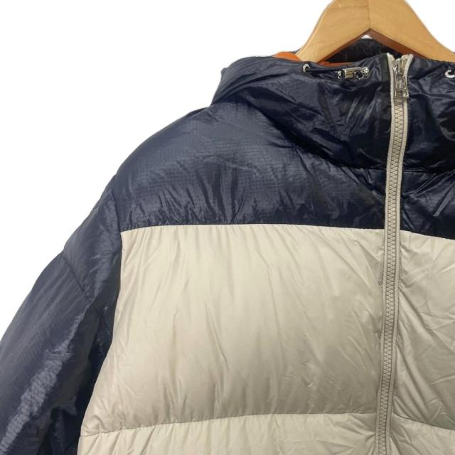 【中古】モンクレール MONCLER 19年 LATOUR ダウンジャケット ロゴ E20914134485 3 ベージュ ブラック ☆AA★_3