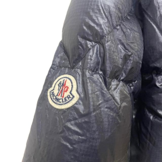 【中古】モンクレール MONCLER 19年 LATOUR ダウンジャケット ロゴ E20914134485 3 ベージュ ブラック ☆AA★_4