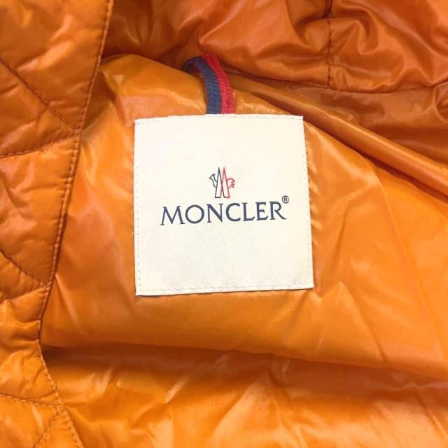 【中古】モンクレール MONCLER 19年 LATOUR ダウンジャケット ロゴ E20914134485 3 ベージュ ブラック ☆AA★_5