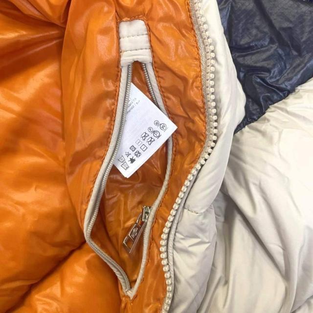 【中古】モンクレール MONCLER 19年 LATOUR ダウンジャケット ロゴ E20914134485 3 ベージュ ブラック ☆AA★_7