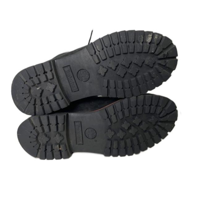 【中古】ティンバーランド Timberland 31181 レースアップ ワークブーツ ショート スエード 8.5W ブラック メンズ