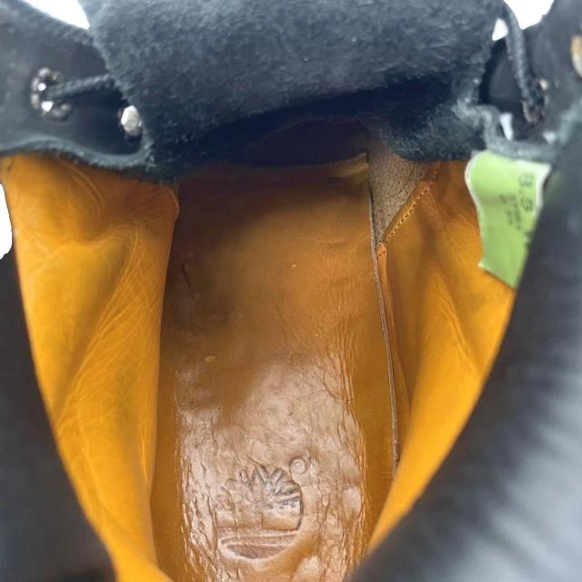 【中古】ティンバーランド Timberland 31181 レースアップ ワークブーツ ショート スエード 8.5W ブラック メンズ