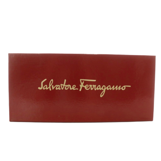 【中古】Salvatore Ferragamo パンプス スエード ポインテッドトゥ ハイヒール ガンチーニ 7.5 24.5cm 茶色