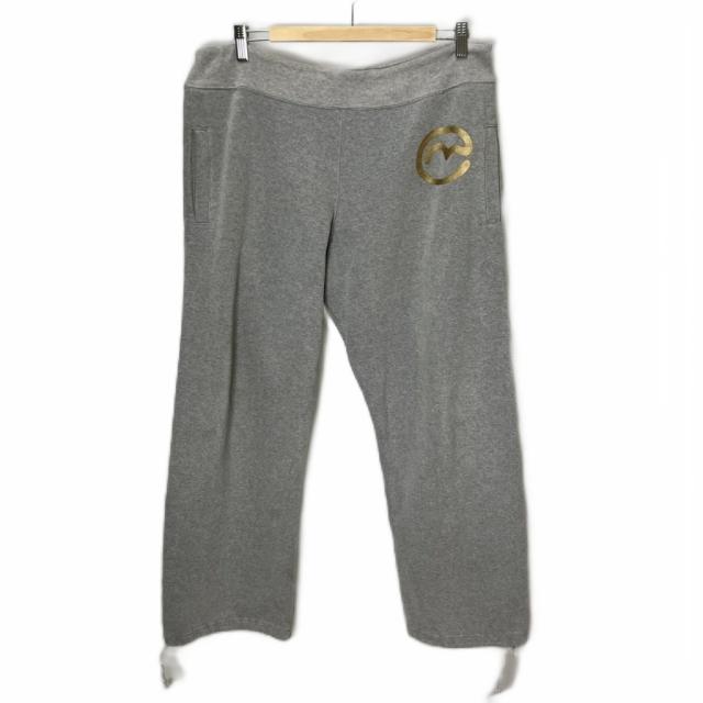 【中古】エヴィス EVISU かもめスウェットパンツ スウェットパンツ パンツ グレー 44 メンズ