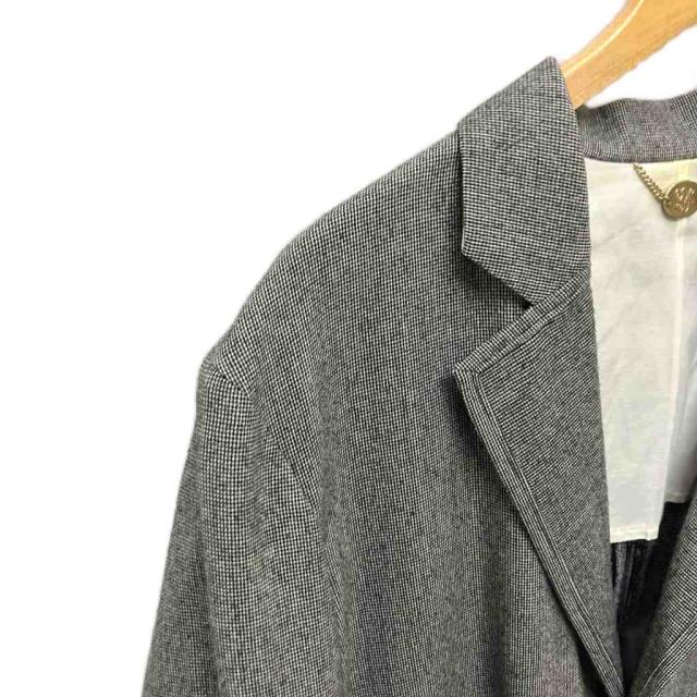 【中古】サンシー SUNSEA N.M BRUSHED JACKET　ジャケット テーラード ウール 3 グレー メンズ_2
