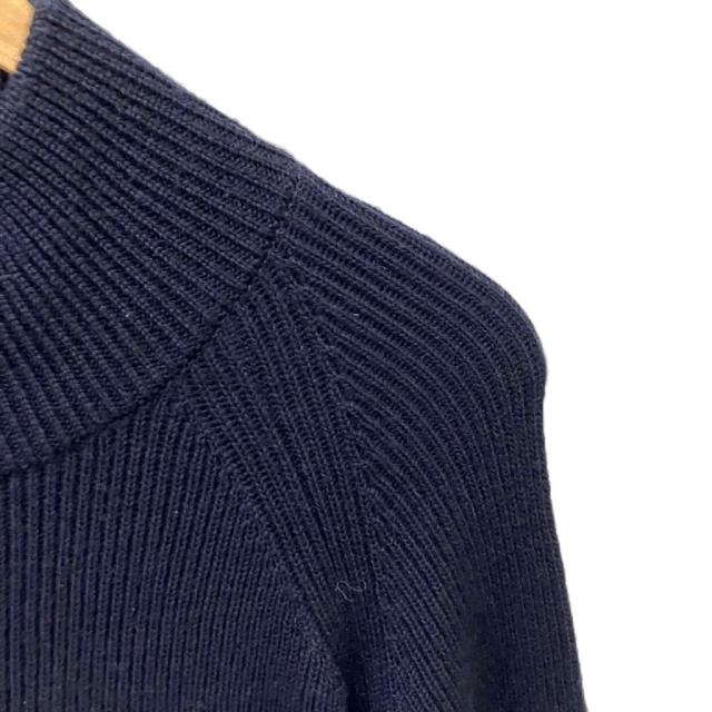 【中古】 SOPHNET. BRITISH WOOL ZIP UP KNIT ニット ダブルジップ セーター M ネイビー soph-192116 メンズ
