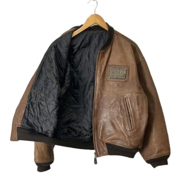 中古】PAZZO レザースタジャン ブルソン ジャケット ピッグスキン