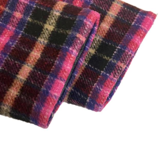 【中古】シュプリーム SUPREME Plaid Car Coat カーコート チェック 裏ボア ジャケット S ピンク メンズ_3