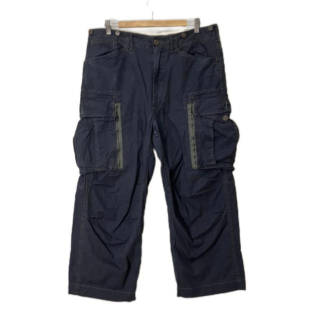 【中古】ダブルアールエル RRL レンジャー ポプリン カーゴ パンツ ワークパンツ ギミック W32 782940802001