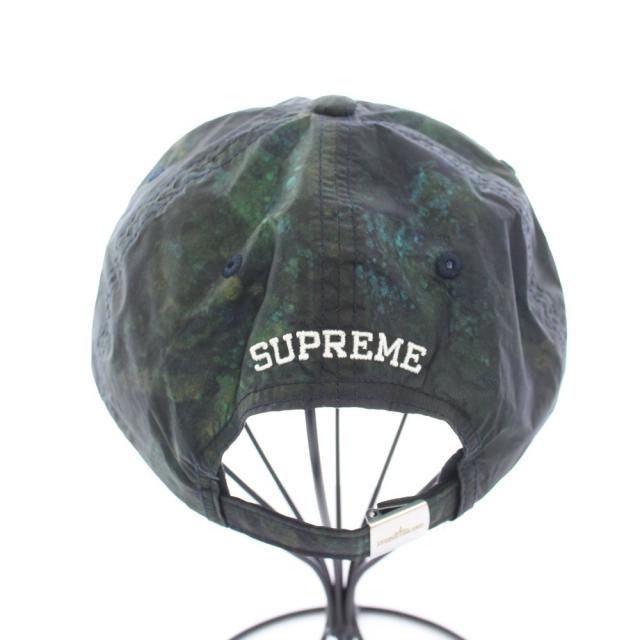 【中古】シュプリーム STONEI SLAND 20FW Painted Camo Nylon 6-Panel ペインティッドカモナイロン6パネル キャップ