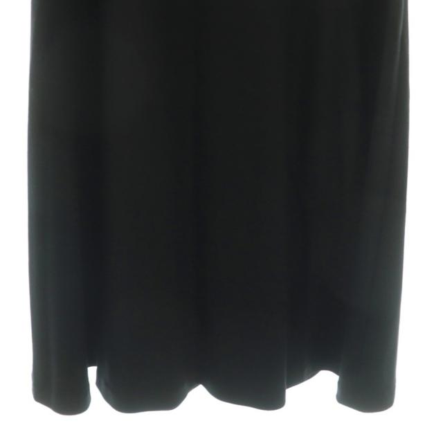 【中古】セオリーリュクス 25AW DAHLIA JERSEY LINDY SKIRT スカート ロング フレア 36 ブラック /HK ■OS_3